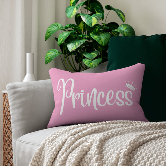 Princess Spun Polyester Lumbar Pillow
