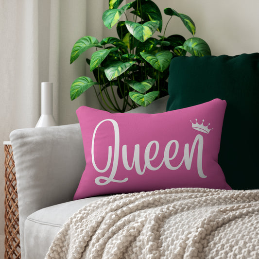 Queen Spun Polyester Lumbar Pillow