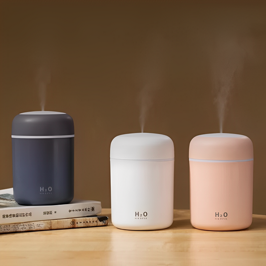 Portable Air Humidifier with Aroma Oil Diffuser