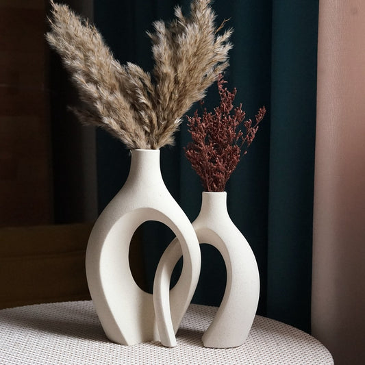Luxury Ceramic Vase - Abstract Style - Modern Art